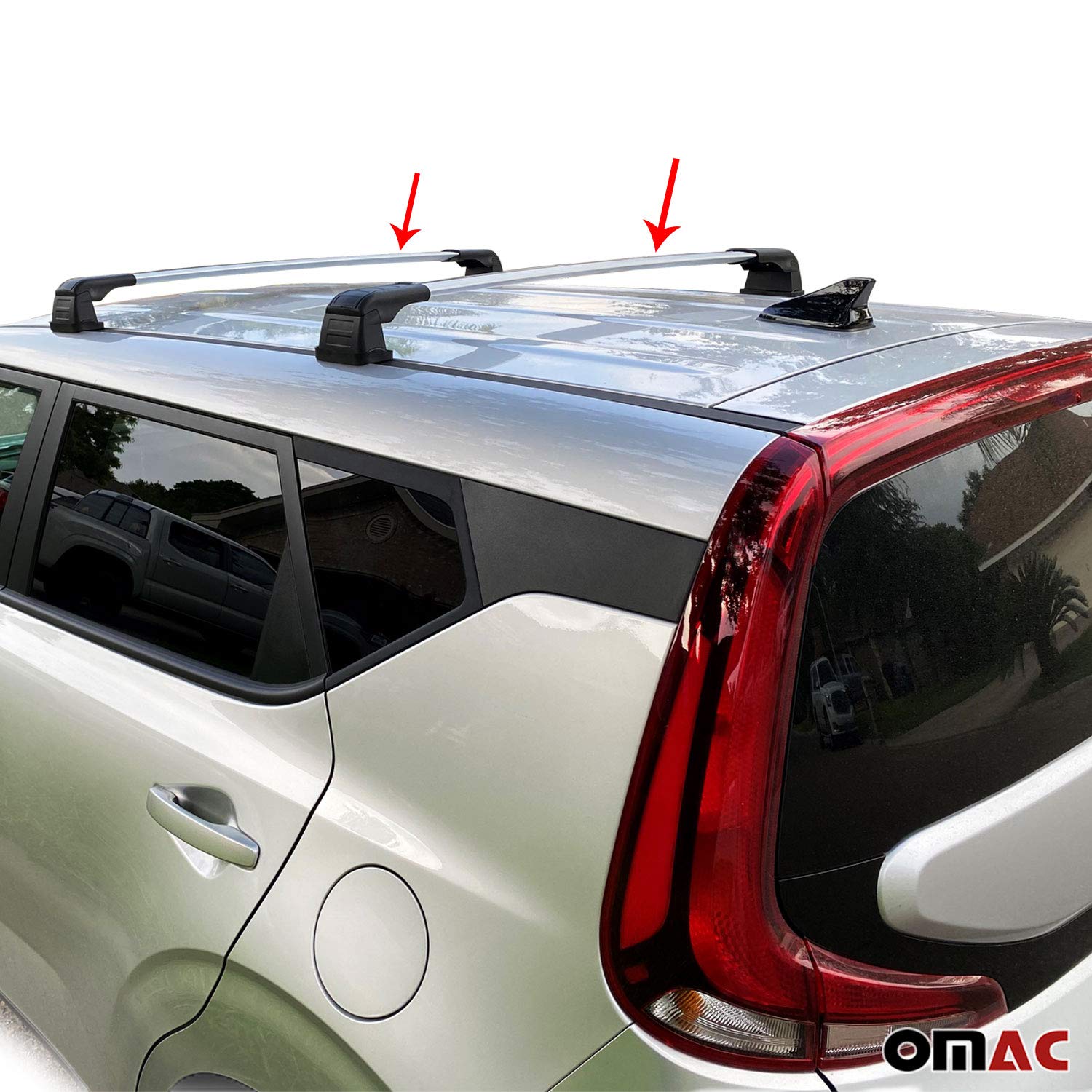 Universal Hatchback Trunk Spoiler Lip For Kia Soul (2009-2024) - Black Rear Lip Wing, Adhesive Mount