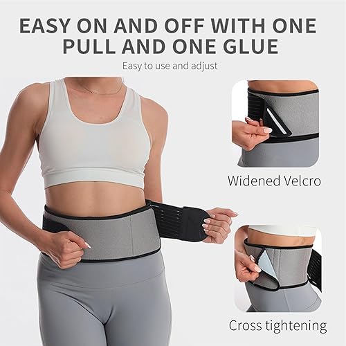 Miniatura 2 de Sacroilíaco SI - Cinturón para articulaciones para mujeres y hombres, soporte de espalda baja para ciática, pelvis, alivio del dolor lumbar, cuidado