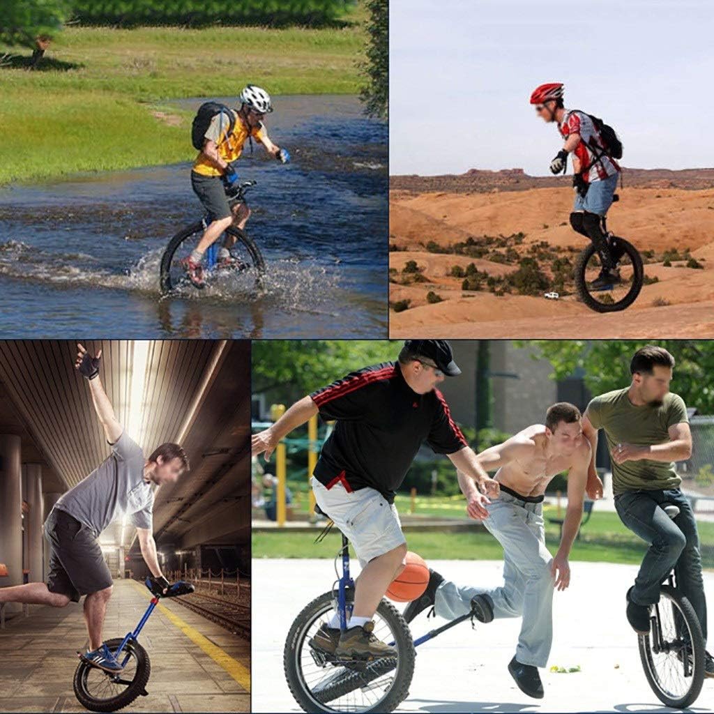 18-inch Unicycle, Height-Adjustable Non-Slip Butyl Mountain Tyre Balance Cycling Bike, Best Birthday, 3 Colors