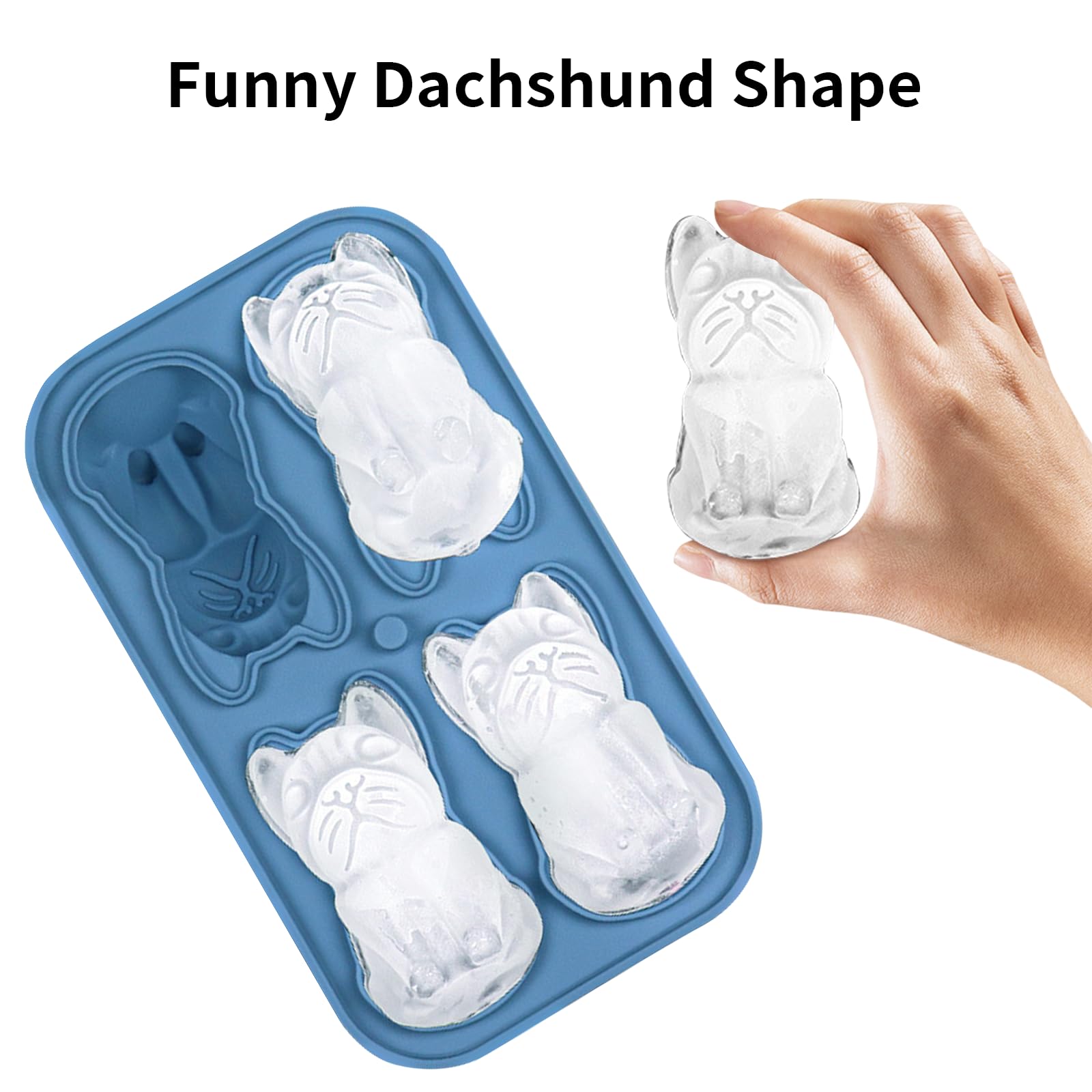 Amazon | MIWOGA フレンチブルドッグ アイスキューブトレイ 蓋付き Amazon | MIWOGA フレンチブルドッグ アイスキューブトレイ 蓋付き