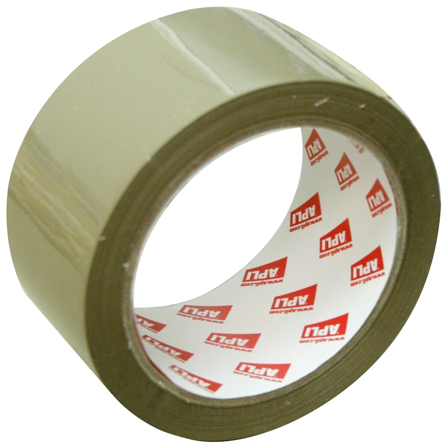 APLI 11943 - opakowanie z 36 rolkami bez hałasu, 48 mm x 66 m, 28 µm, brązowy, akryl