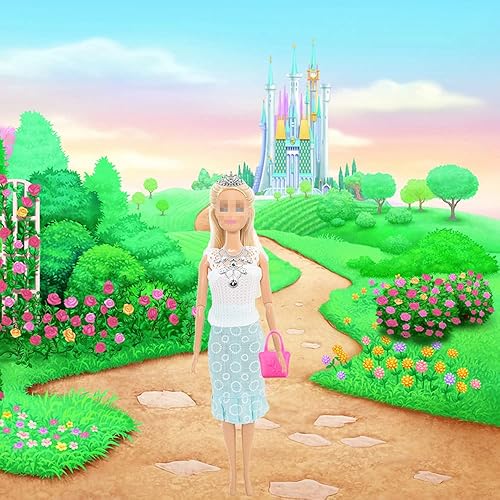 Miniatura 6 de SOTOGO 110 Pieces Doll Clothes and Accessories for 11.5 Inch Girl Doll Different Occasions Include 20 Pieces Handmade Doll Outfits Fashion Doll