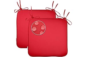 GUEGLSA Red Kitchen Chair Cushions: Elevate Your Seating Comfort and Style