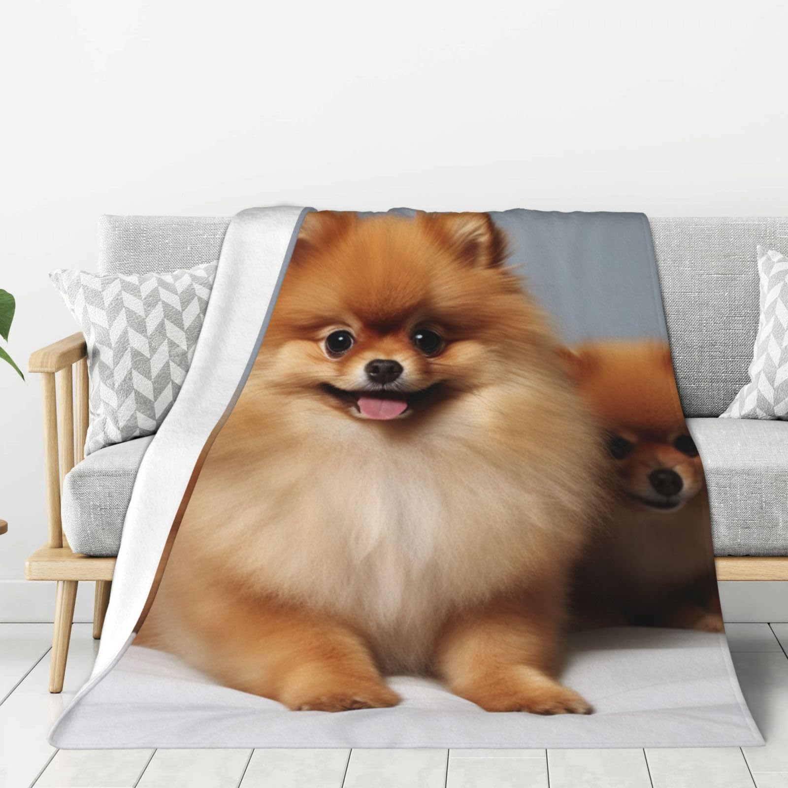 Couverture en flanelle pour des soirées cocooning douillettes sur le canapé