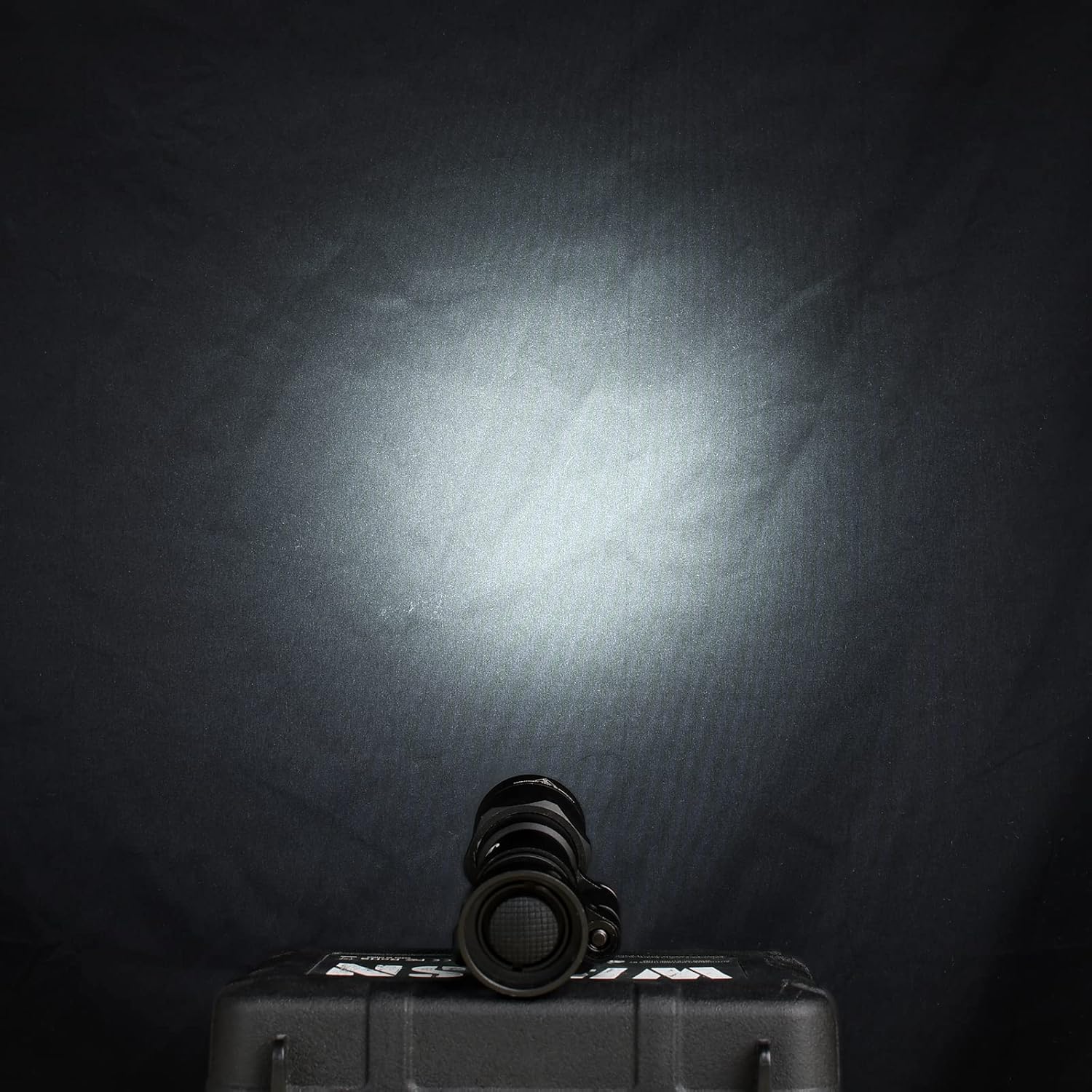 NOBUHIRO M300B 520 Lumens Tactical Flashlight, with Replaceable Mounting Rotating Base, Suitable for 20mm Picatinny & Mlok/Keymod Rail, Include with Remote Pressure & Push Button Switch