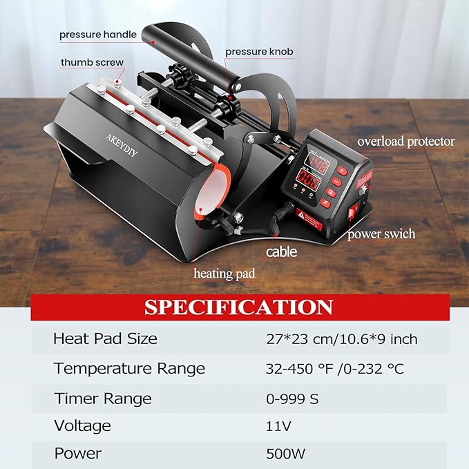 Prensa Térmica para Tazas y Vasos Tumbler, Sublimación 30oz 20oz 16oz miniatura 7