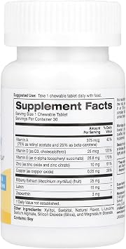 SuperNutrition, SimplyOne See Clearly, One/Day Tablet, Wild Berry, 30 Day Supply