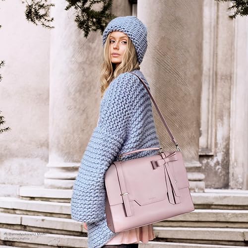 Miniatura 2 de ECOSUSI Bolso de mensajero para laptop de 15.6 pulgadas para mujer