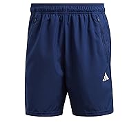 adidas Uomo Train Essentials Woven Training Shorts, Dark Blue/White
