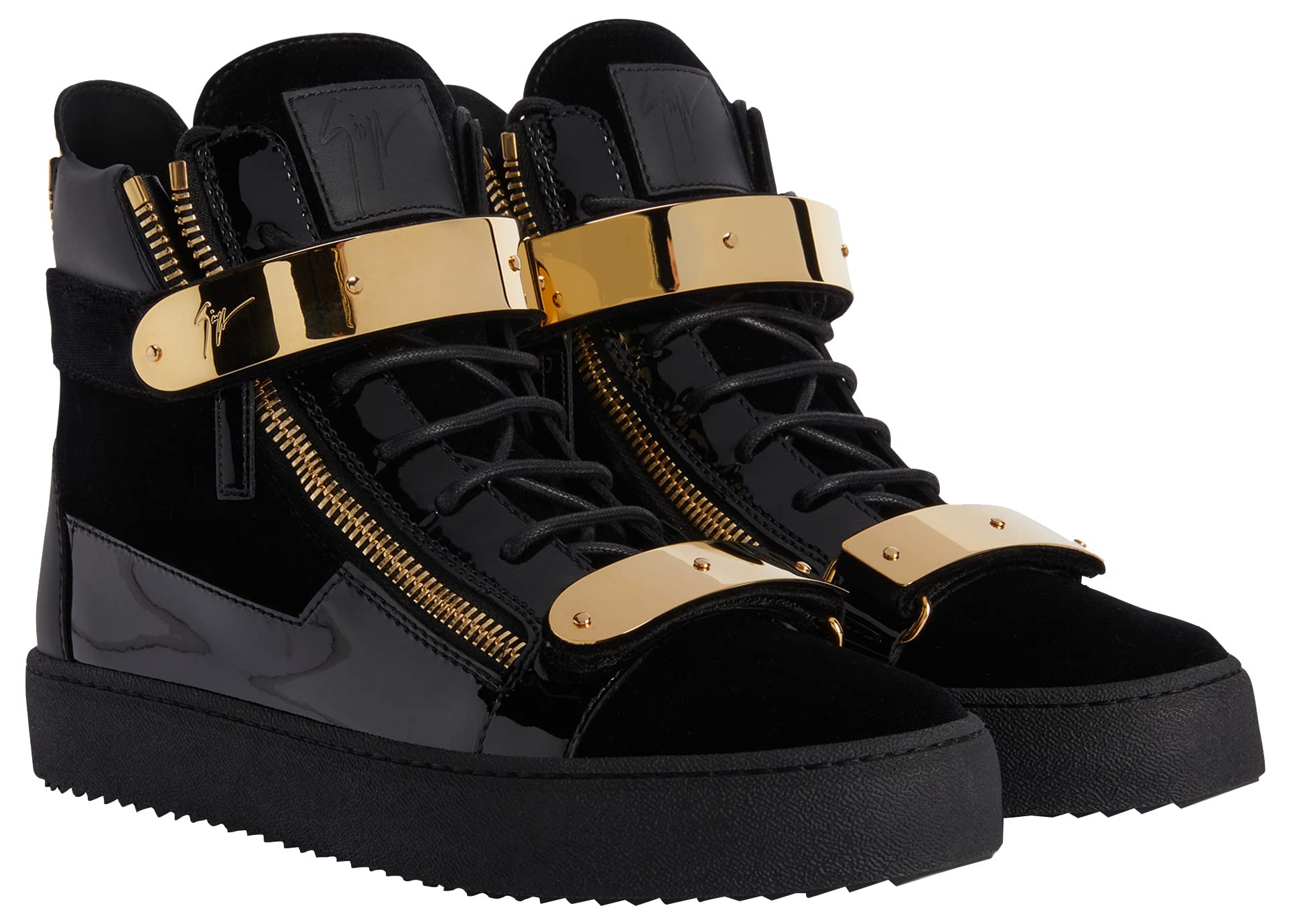 Giuseppe Zanotti, COBY Mid-top sneakers: 8 Black