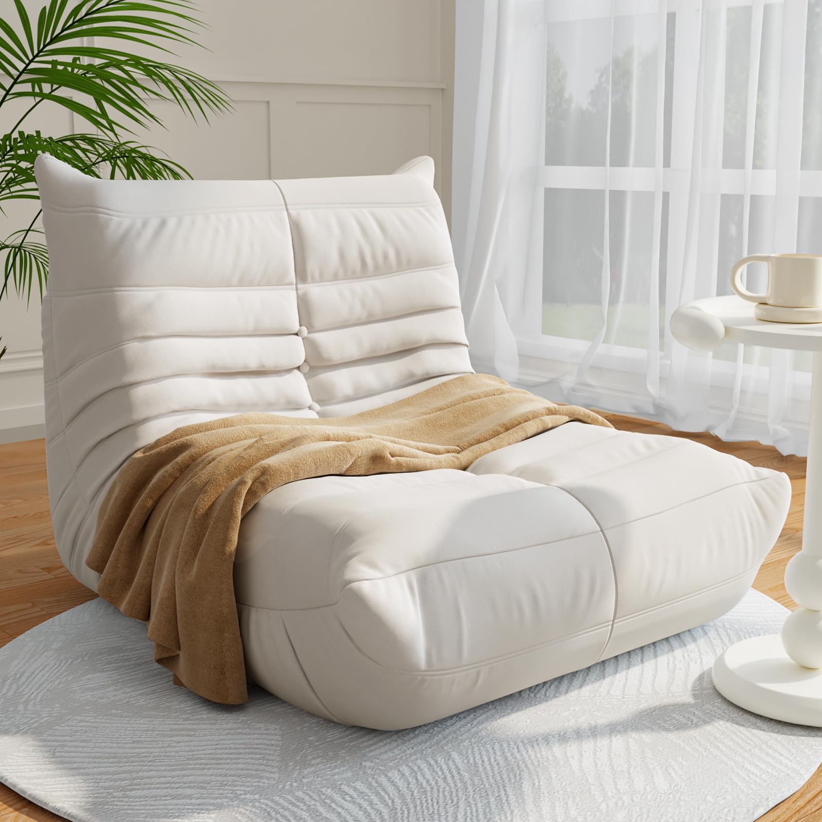 Amazon.com: CCF Bean Bag Chair for Adults Fireside Giant Comfy