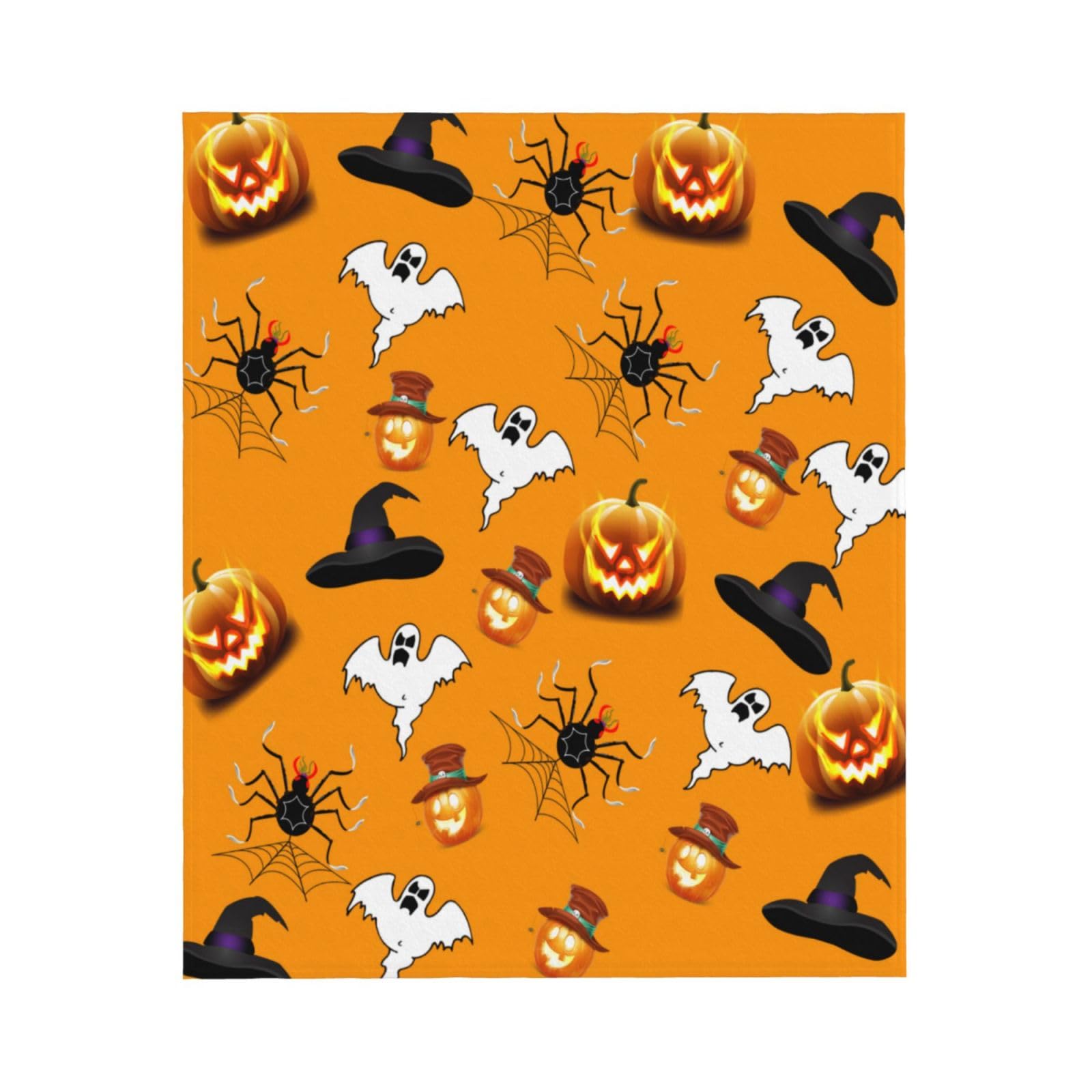Coperta Halloween Scheletro Per Ragazze E Donne - 127x152 Cm - Morbida Flanella Leggera In Microfibra - Decorazione Divano E Regalo Horror - 2