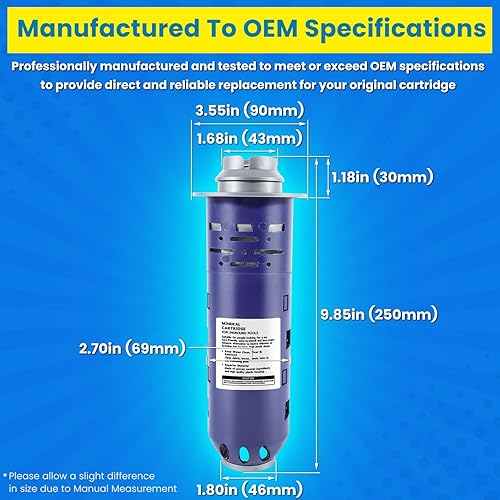 Miniatura 8 de Cartucho mineral de repuesto Nature2 Duoclear 45 W28002 W26002 para todos los Zodiac Duoclear y Nature2 Fusion, Fusion Soft, Vision Pro System