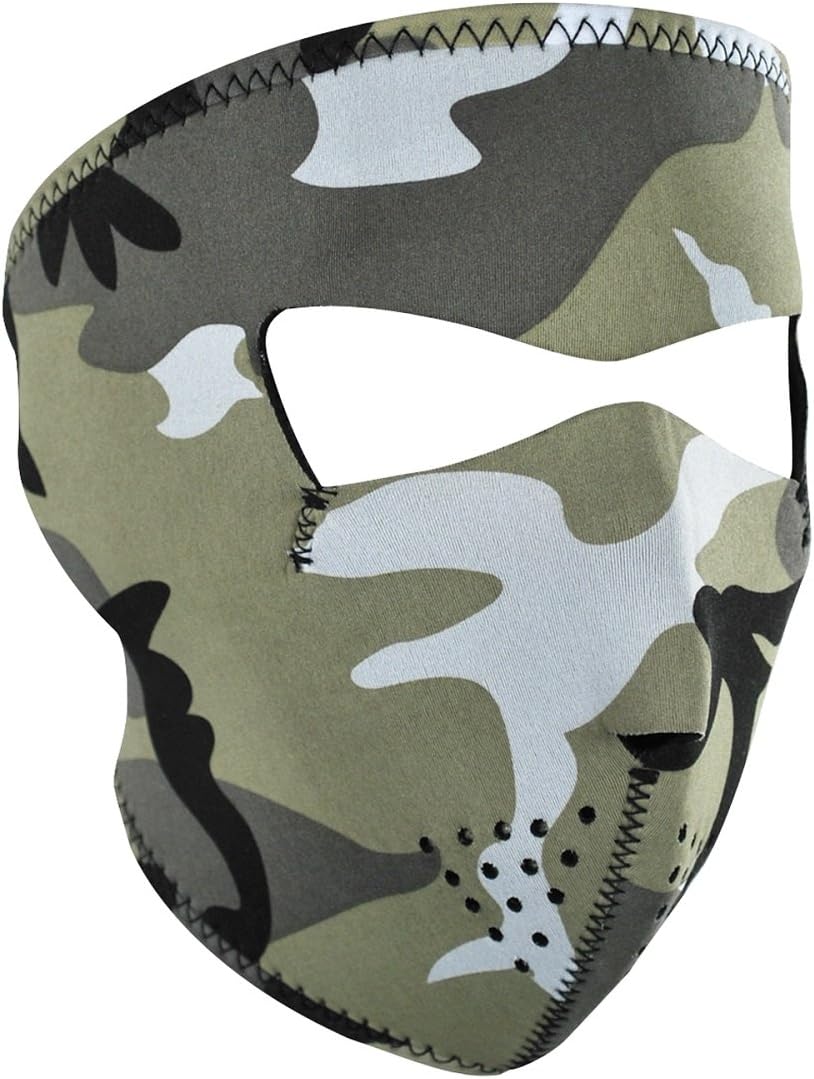 ZANheadgear WNFM202 Neoprene Full Face Mask, Urban Camo