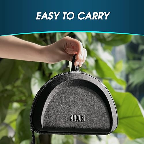 Miniatura 5 de August BAG650 - Funda de viaje plegable para auriculares estéreo inalámbricos Bluetooth EP650 y EP640