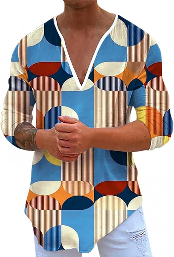 Amazon Mucabo Tシャツ メンズ 半袖 レジャー ゆるtシャツ おおきいサイズ ゆったり 半袖シャツ 軽い 柔らかい トップス おしゃれ 上着 お兄系 プレゼント アウトドア 春夏秋対応 花柄シャツ プリントtシャツ ブラウス 薄手 Tシャツ カットソー 通販