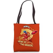 Miraculous Ladybug Lunar Year of The Dragon Tote Bag