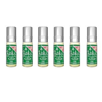 Khaliji - 6ml .2oz Roll-on Perfume Oil by Al-Rehab Crown Perfumes Box of 6