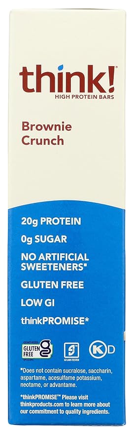 Barras Proteicas Glanbia Thinkthin Brownie Crunch 5 Unidades miniatura 5