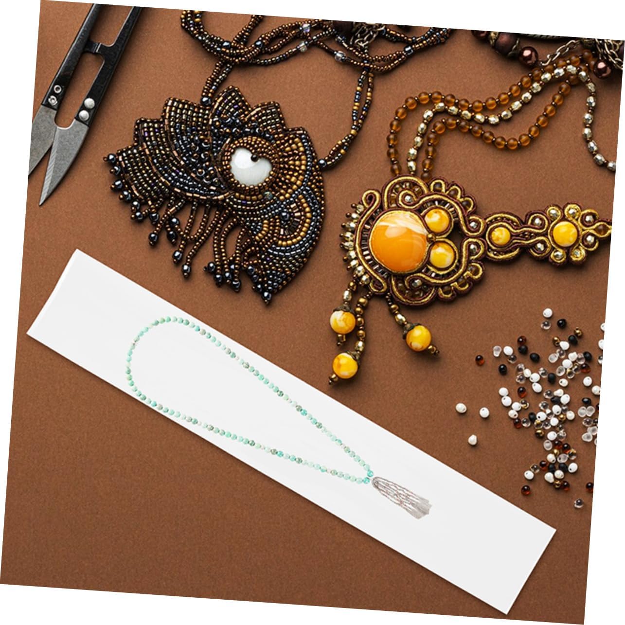 LIFKOME 400pcs Necklace Bracelet Display Bags Jewelry Packaging Supplies Material Elegant and Strong Jewelry Storage Pouches