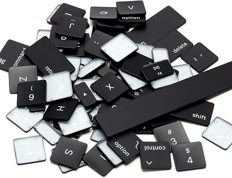 HAWSON US A2337 Keycaps Keys Replacement for MacBook Air Retina 13 A2337 M1 Key Cap 2020 Year EMC 3598 (Black)
