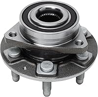 Vista 55 de Detroit Axle - Buje de rodamiento de rueda delantera 4WD para Ford F-150 2000-2003 [ABS de 4 ruedas], reemplazo 2001 2002 F-150