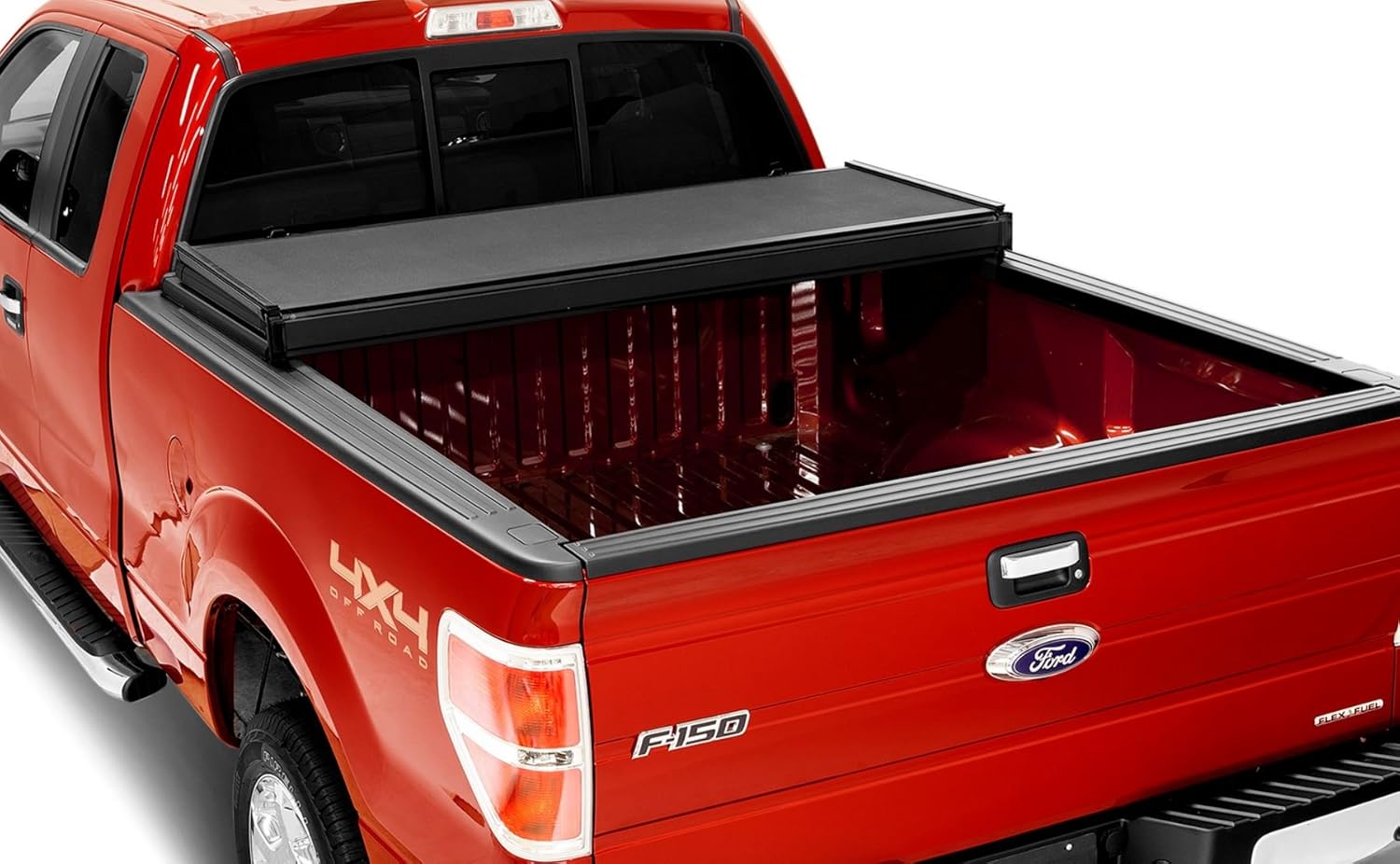 TRI-FOLD Soft TONNEAU Cover 14/15+ Chevy Silverado/GMC Sierra Truck 5.8 ft Bed