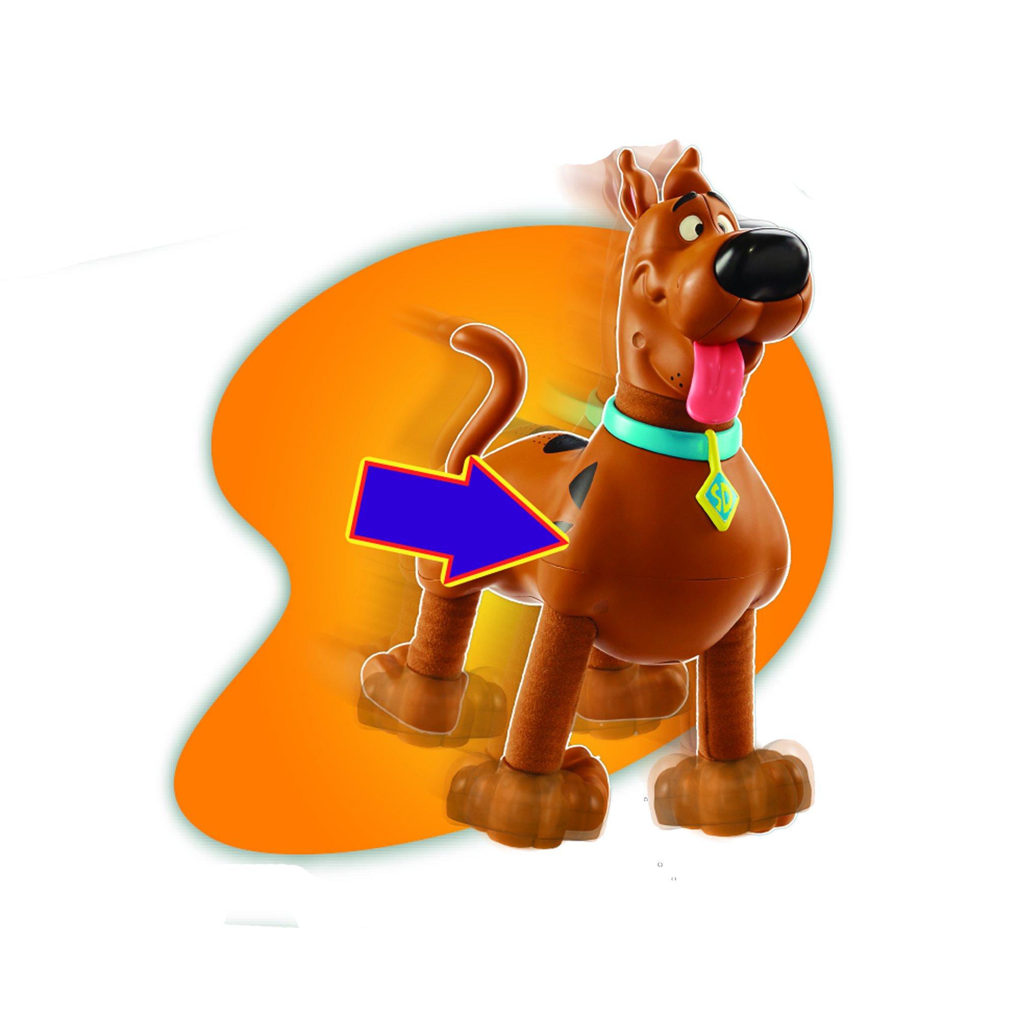 Giochi Preziosi - Scooby Doo Personaggio con Suoni Crazy Legs