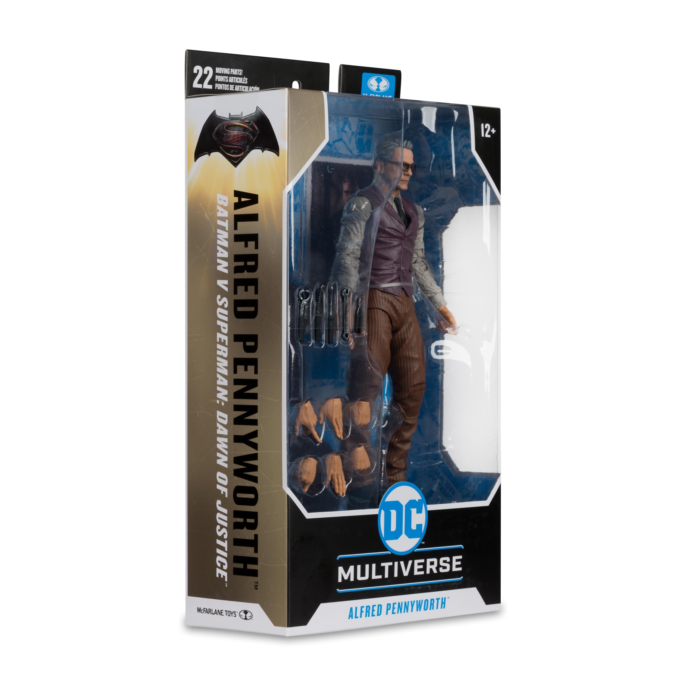 McFarlane Batman v Superman: Dawn of Justice DC Multiverse Actionfigur Alfred Pennyworth 18 cm