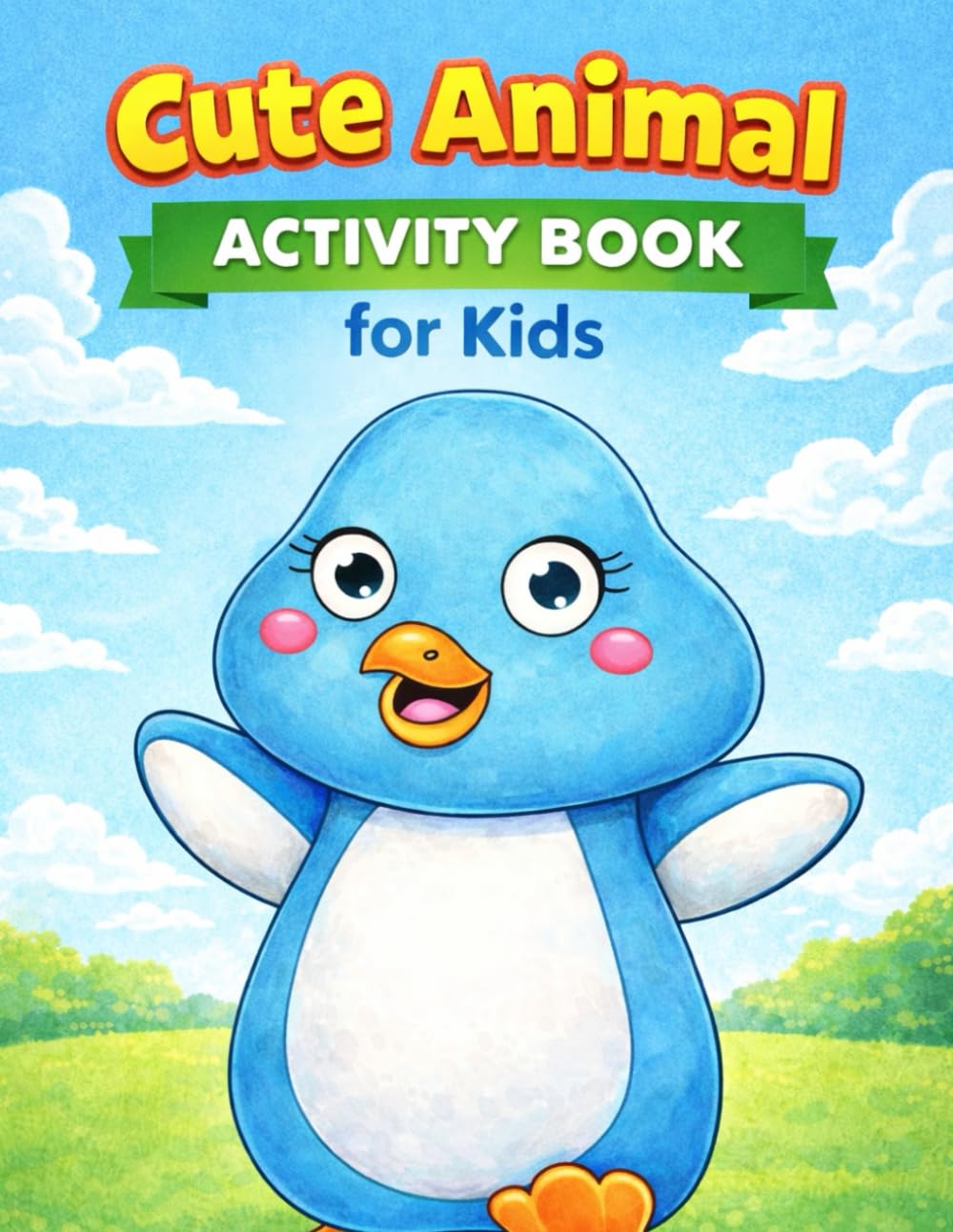 Cute Animal Activity Book: for Kids