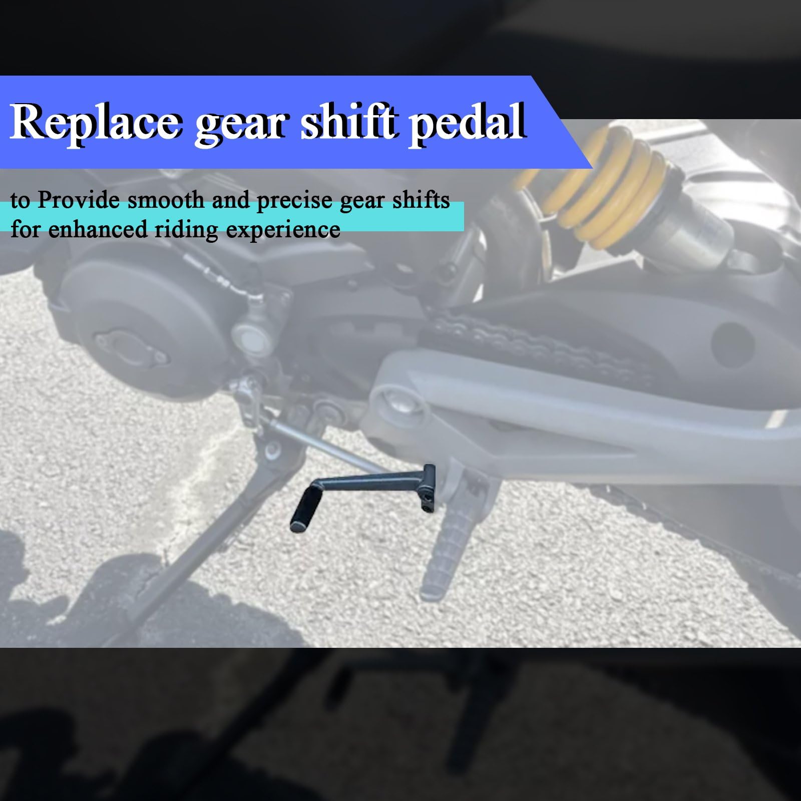 Pedal de cambio, pedal de cambio de marcha/palanca para Ducati Monster 696 2009-2014,1100/1100S 2009-2010,1100 EVO 2012-2013,796 2011-2015,795 2012-2015,659 Estudiante Legal 2 013-2014,