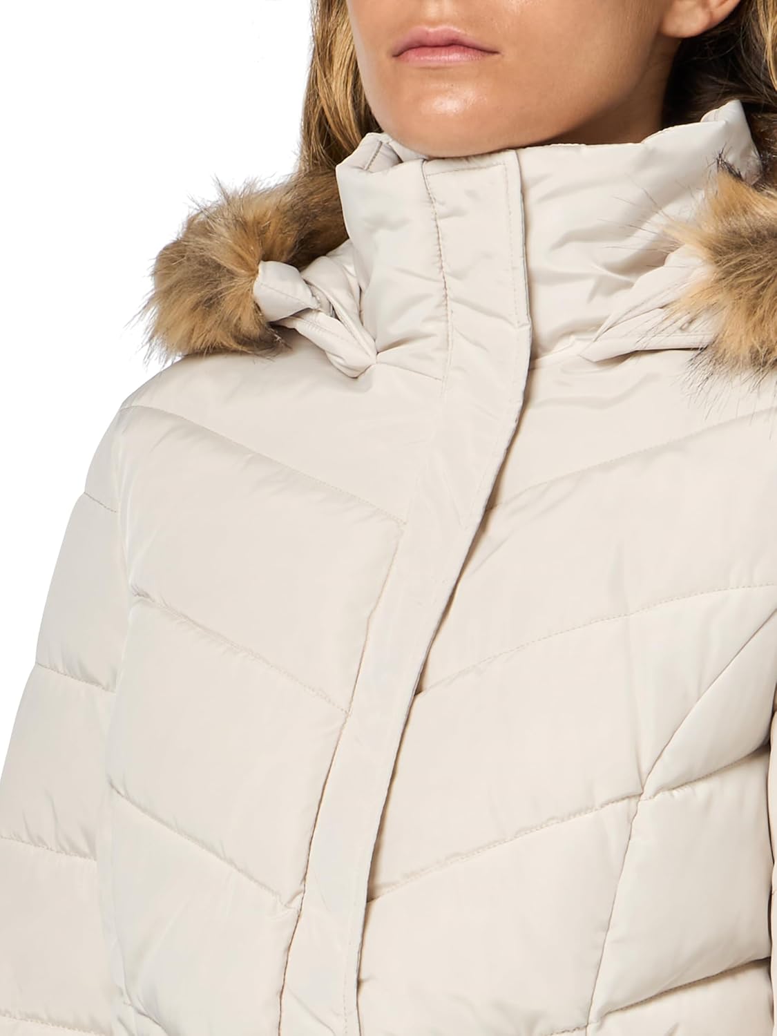 GUESS womens Tally Belted Puffer Jacket - Image 3