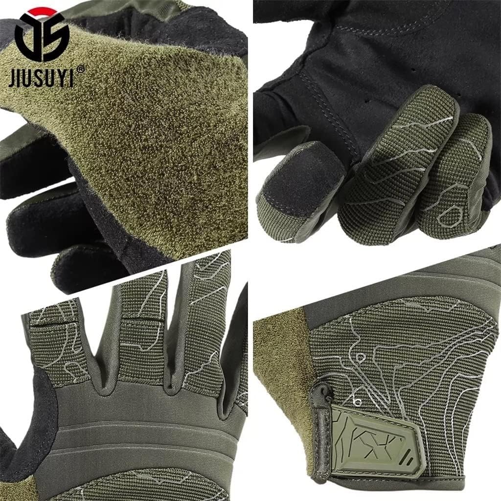 Guantes Invierno Guantes De Ciclismo For Montañismo con Dedos Completos Y Protección Pantalla Táctil Transpirables For Hombre Guante Termicos(Bruin,S)