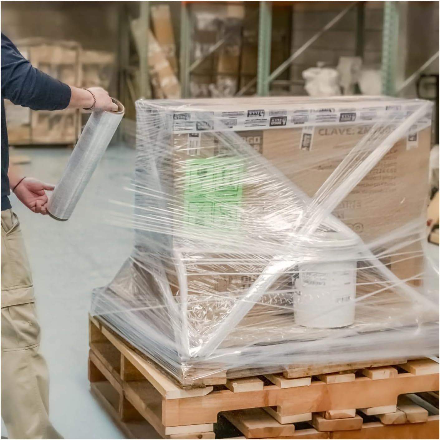 PLASTIC FILM 18"CAL 50 X 800 FEET image 2
