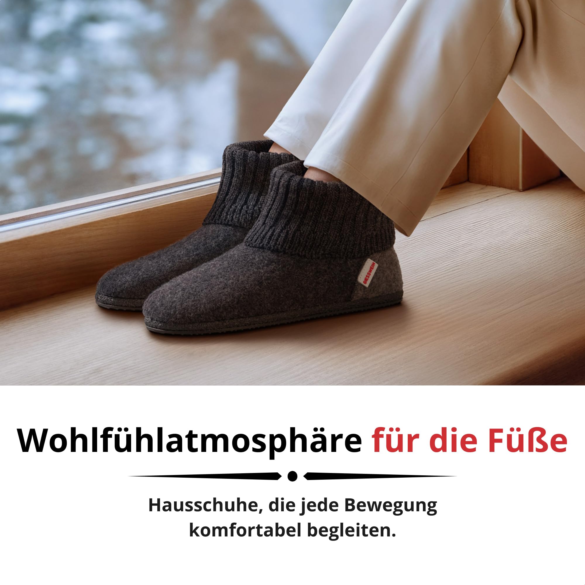 Giesswein Unisex Kramsach AdultsHohe Hausschuhe