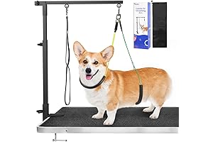 Pawaboo Foldable Dog Grooming Arm for Small Medium Pet Partner, Dog Grooming...