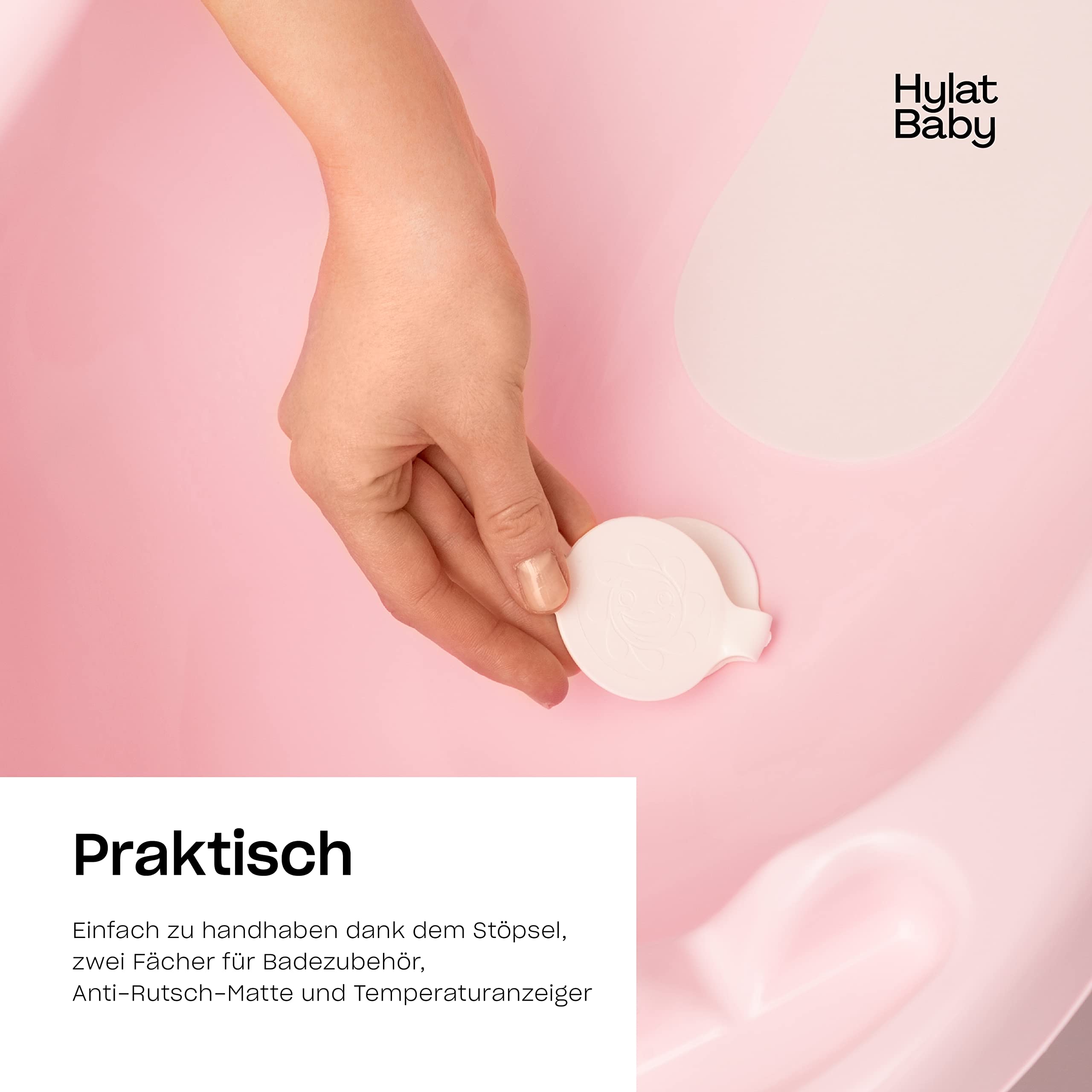 Hylat Baby Babybadewanne Baby Badewanne Set mt Gestell - für