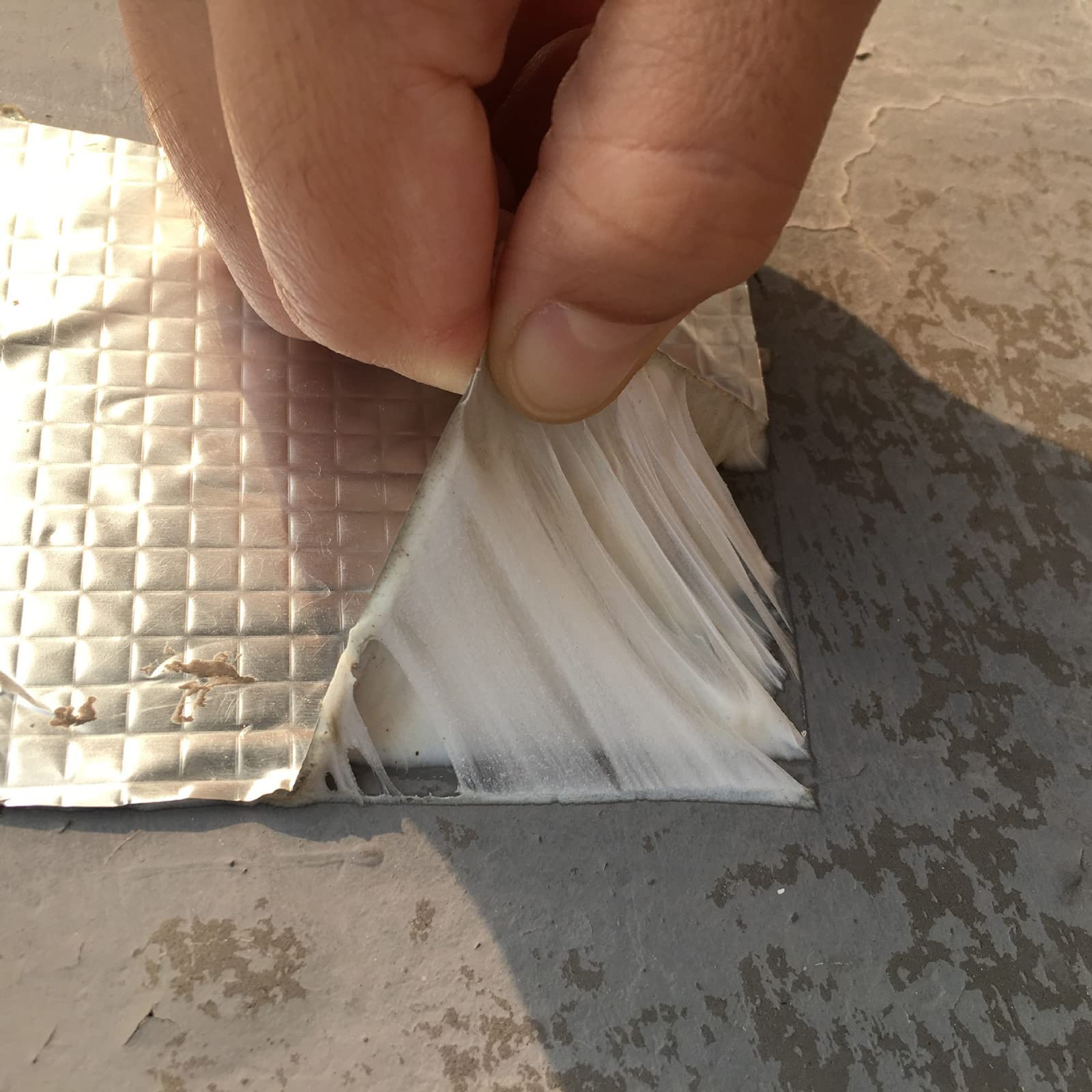 Il di alluminio del nastro di resistenza ad alta temperatura addensa il nastro adesivo di riparazione del condotto della parete del tetto del nastro