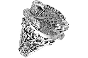 Sigil of Lucifer 925 Sterling Silver Ring