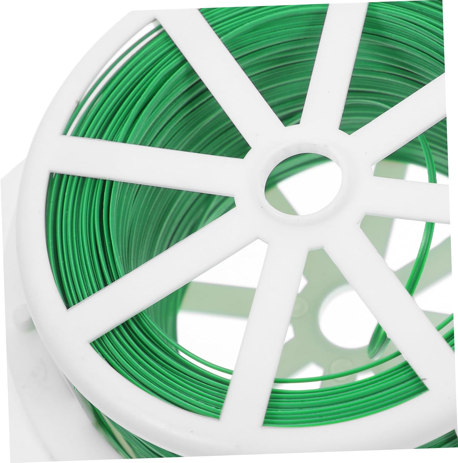 Toyvian Green Flexible Garden Tie Twine Roll for Plant Support Diy Fixing Straps Durable and Versatile for Gardening and Home Projects