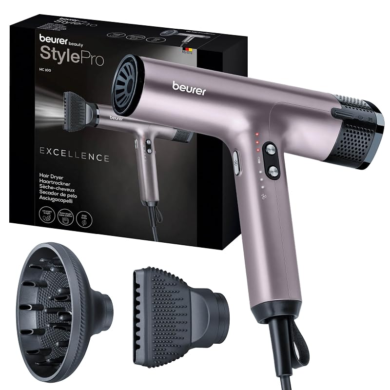 Beurer HC 100 — phon leggero con memoria e attacchi magnetici