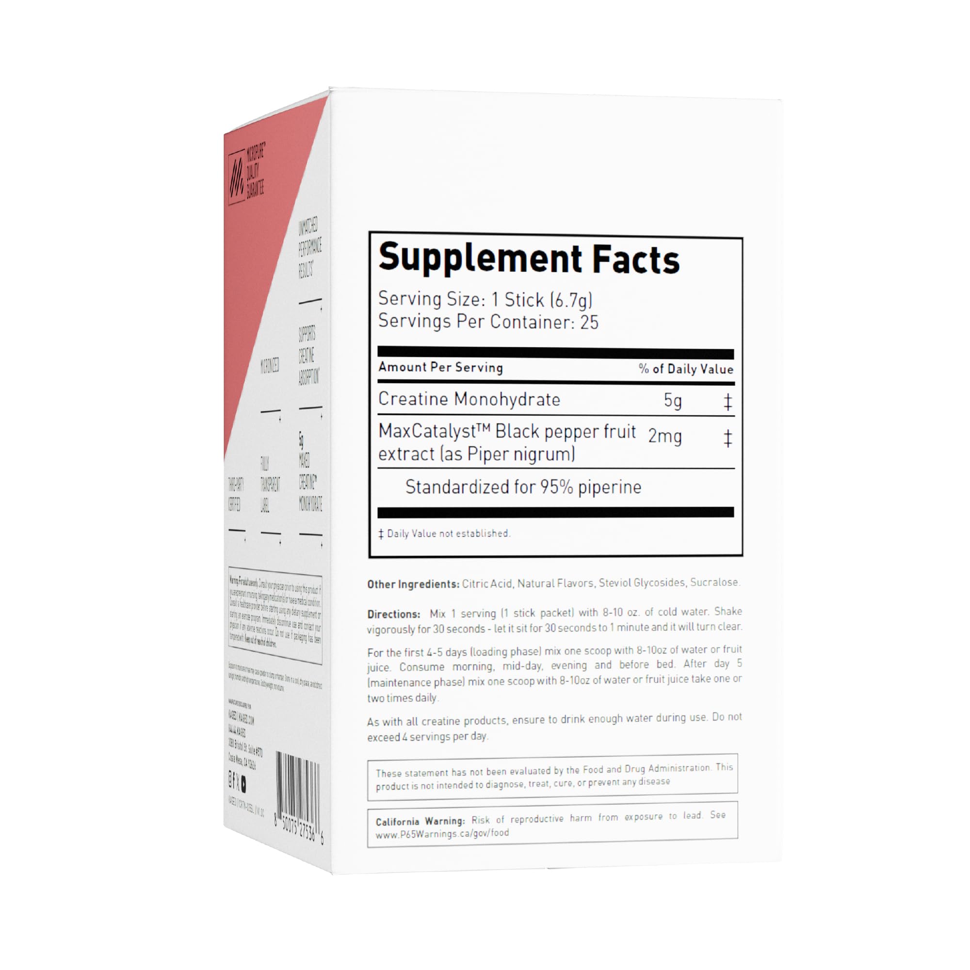 Kaged Creatine Monohydrate + Max Absorption Technology | 25 Servings — Amazon image 9