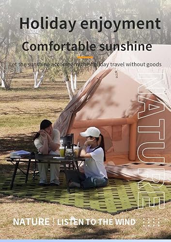 Miniatura 3 de Tienda de campaña inflable impermeable mejorada 2025 para 5-8 personas, no necesita montaje, casa de lujo glamping, tienda de campaña inflable de