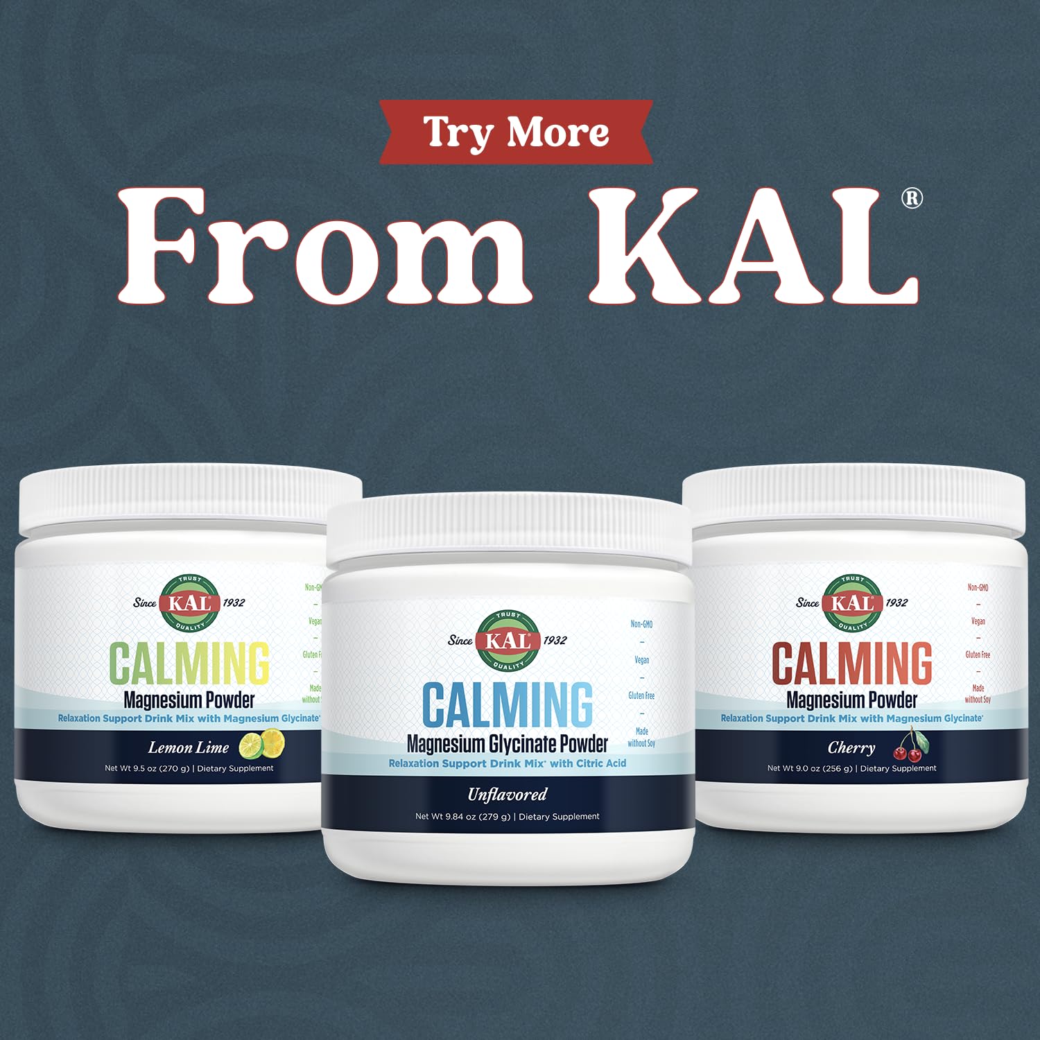Kal Calming Magnesium Glycinate Powder - Unflavored 9.84 oz Powder — Amazon image 6