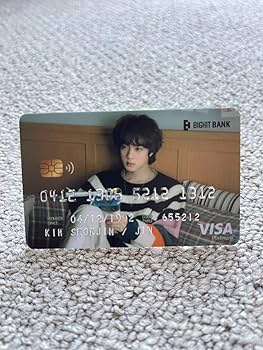 BTS  防弾少年団   ロッテ免税店  LOTTEカード トレカ   ジン Amazon.co.jp: BTS 防弾少年団 JIN ジン クレジットカード風