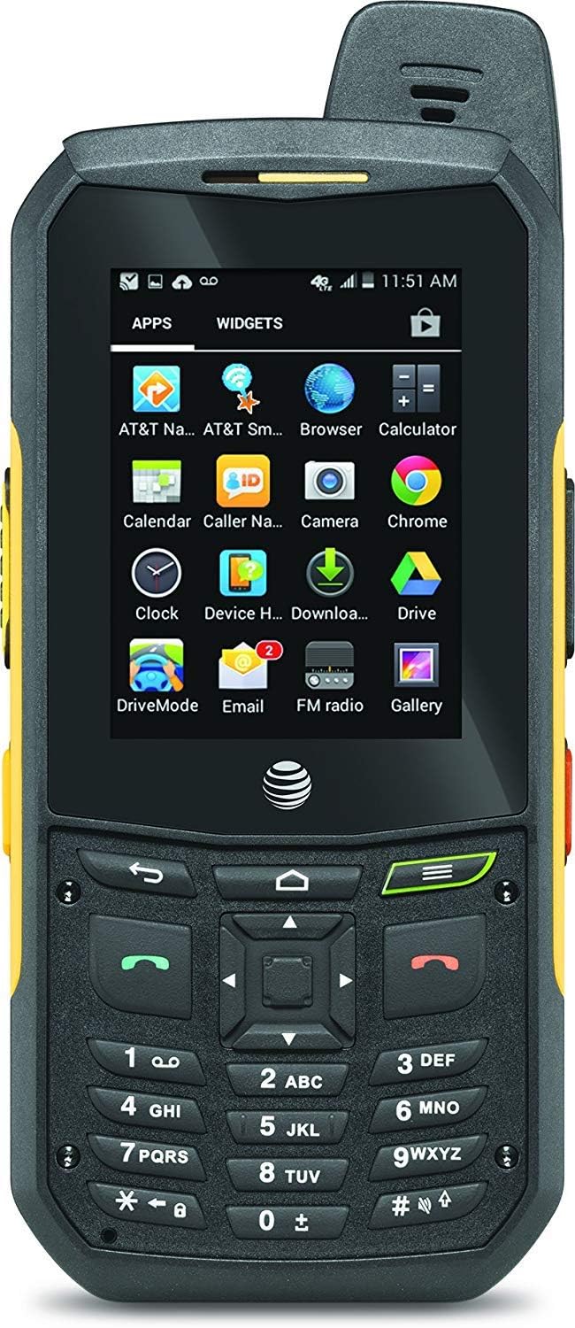 Sonim XP6 | 4G LTE | 8GB, 1GB RAM | 4800 mAh battery | Car/Truck PTT Combo Kit | (Black/Yellow) - AT&T Unlocked