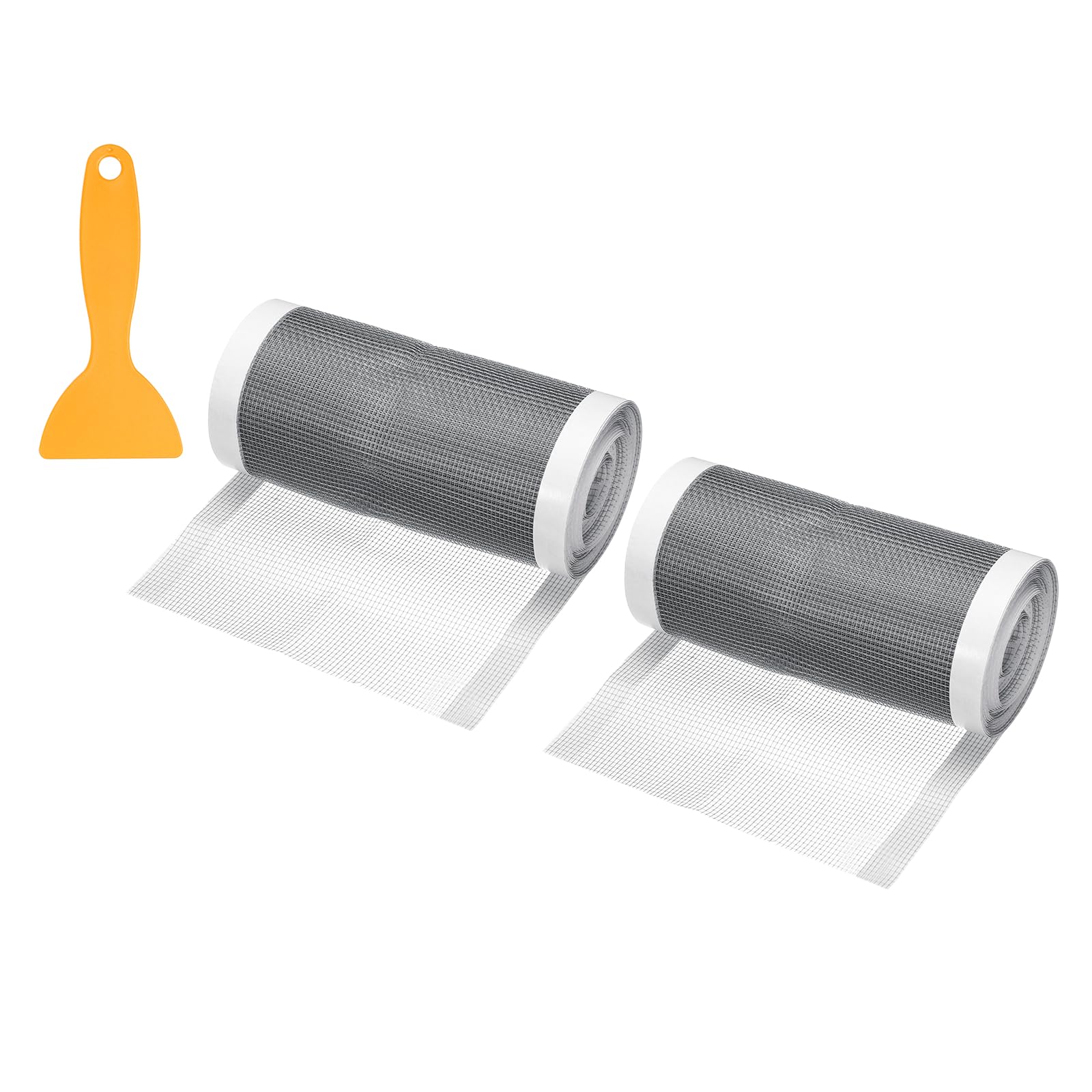 Bouchon de vidange de douche jetable en rouleau de 12cm x 5m avec filet auto-adhésif x2