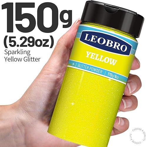 Miniatura 107 de LEOBRO Purpurina blanca, purpurina de 5.29 onzas, purpurina fina blanca holográfica, polvo de purpurina extrafina, purpurina iridiscente para Blanco