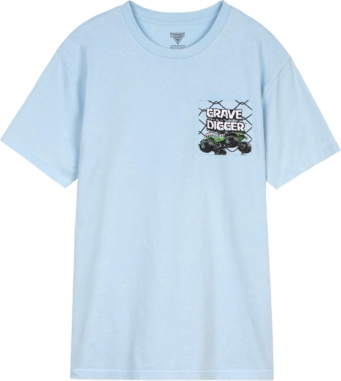 Monster Jam Adult T-Shirt Grave Digger El Toro Loco Megalodon