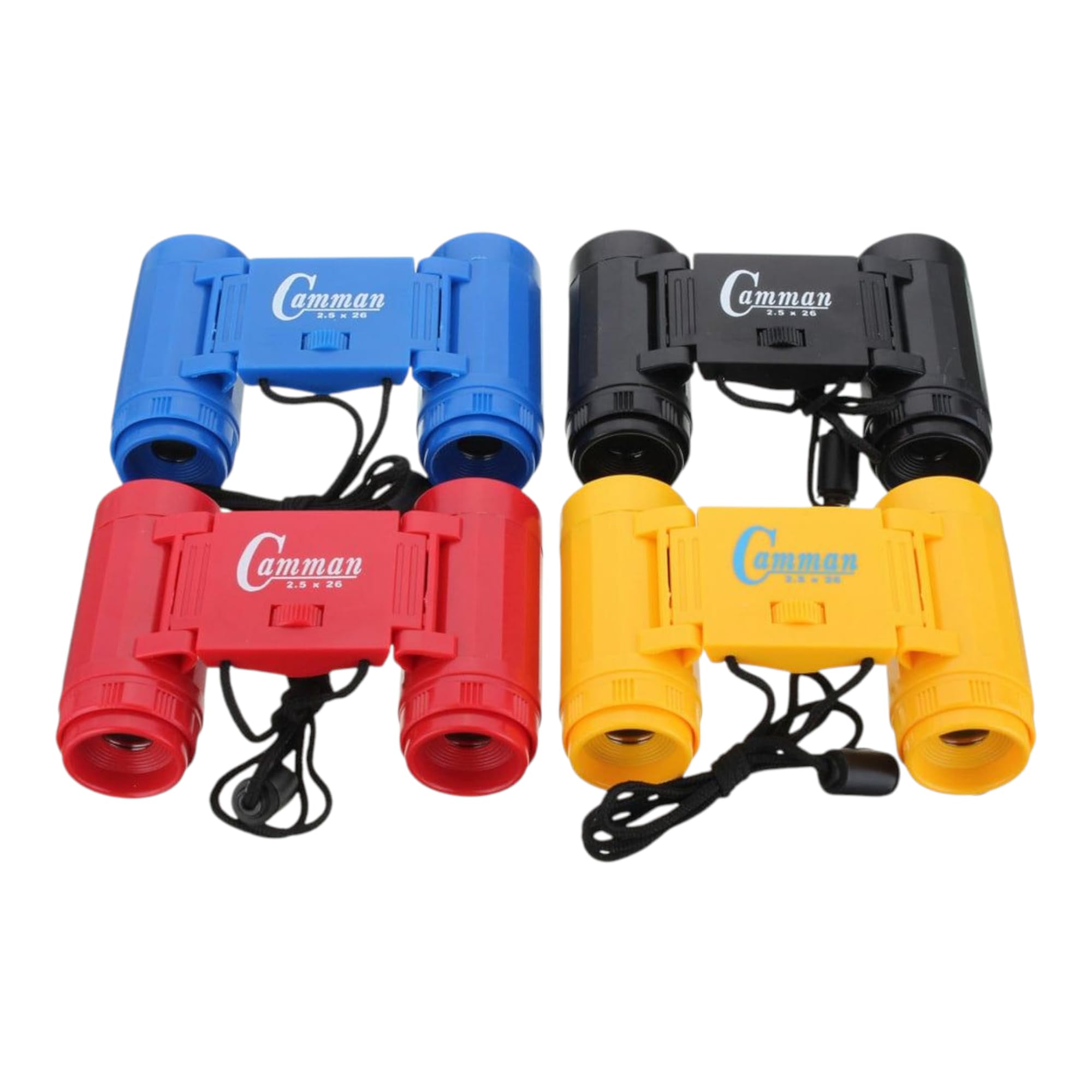 Kids Binoculars – Pack of 6 Magnifying Toy Binoculars for Boys & Girls Party Favors & Return Gifts for Birthday Goodie Bags – Real Lens Outdoor Adventure Toy for Kids Ages 3+ - Image 2 thumbnail